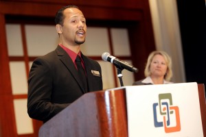 The Cobb County Chamber of Commerce, at its First Monday Breakfast on April 11, recognized Chattahoochee Technical College’s Georgia Occupational Award of Leadership (GOAL) winner and nominees. GOAL winner Jourdan Ortiz, of Henry County, is pictured.
