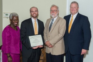 Dr. Josephine Reed-Taylor, Chief Academic Officer, TCSG; Jody Darby, Executive Director, Student Financial Services, CTC; Dr. Ron Newcomb, President, CTC; and Matt Arthur, Deputy Commissioner, TCSG.