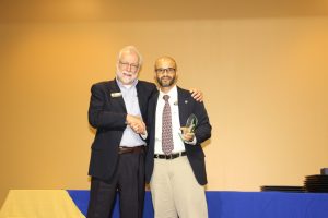 CTC instructor Thomas LaPorte was selected as the faculty winner for the Spirit Award.