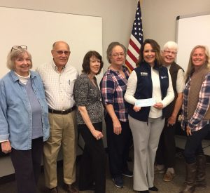 Cherokee Country Master Gardeners present donation to Chattahoochee Tech Horticulture Program.