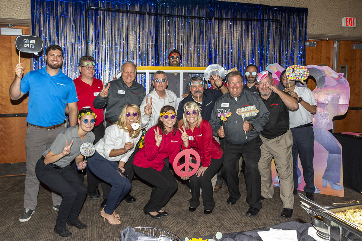 Participants enjoyed the 1970s theme.