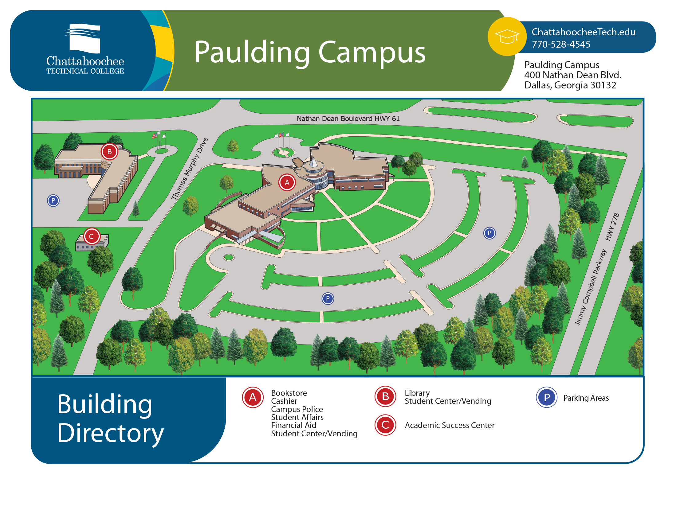 Chattahoochee Tech Paulding Campus Map Elvina Micheline
