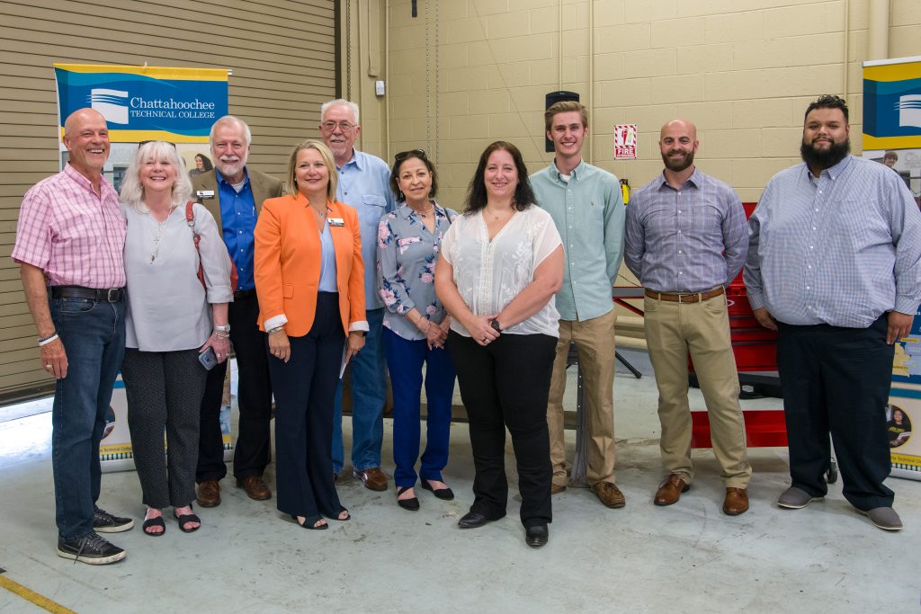 2019 award winners pose for a group photo.