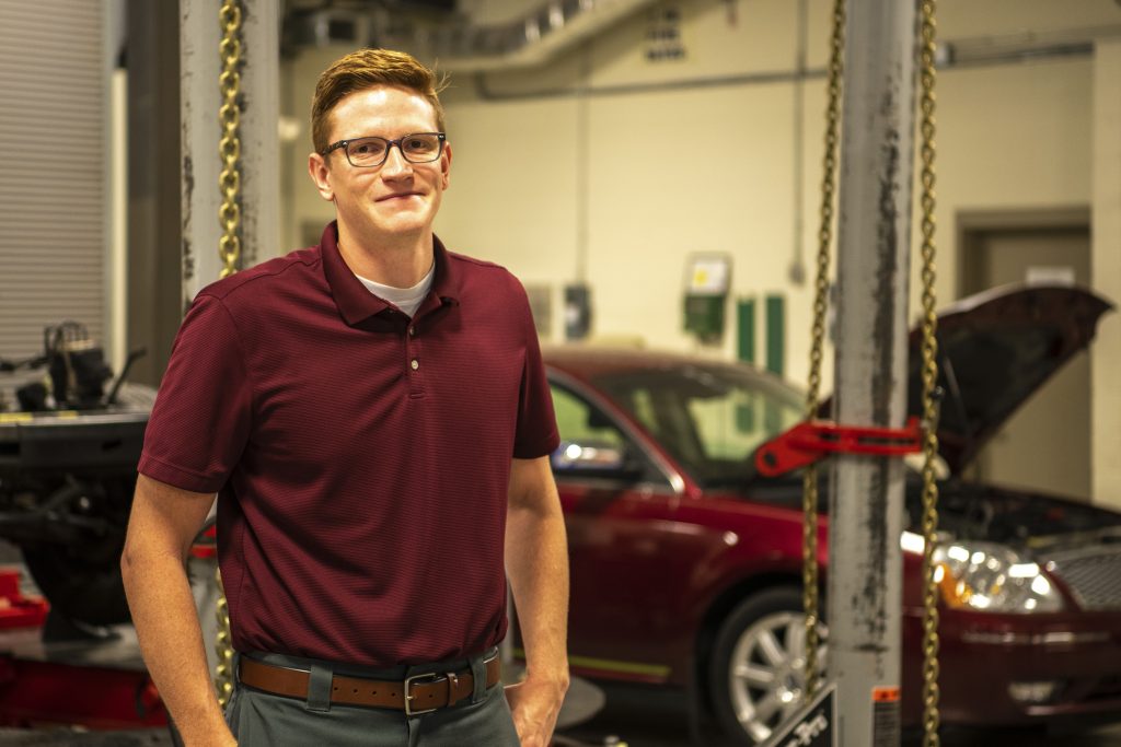 Chattahoochee Tech welcomes Devon Parks, of Pickens County, as a new instructor in the college's Automotive Collision Repair program at the Appalachian Campus.