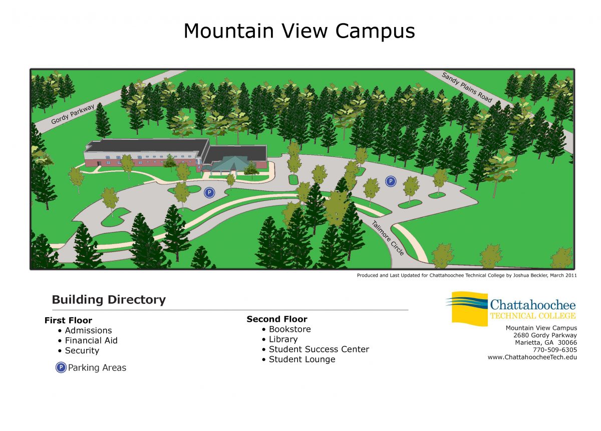 Chattahoochee Tech Marietta Campus Map