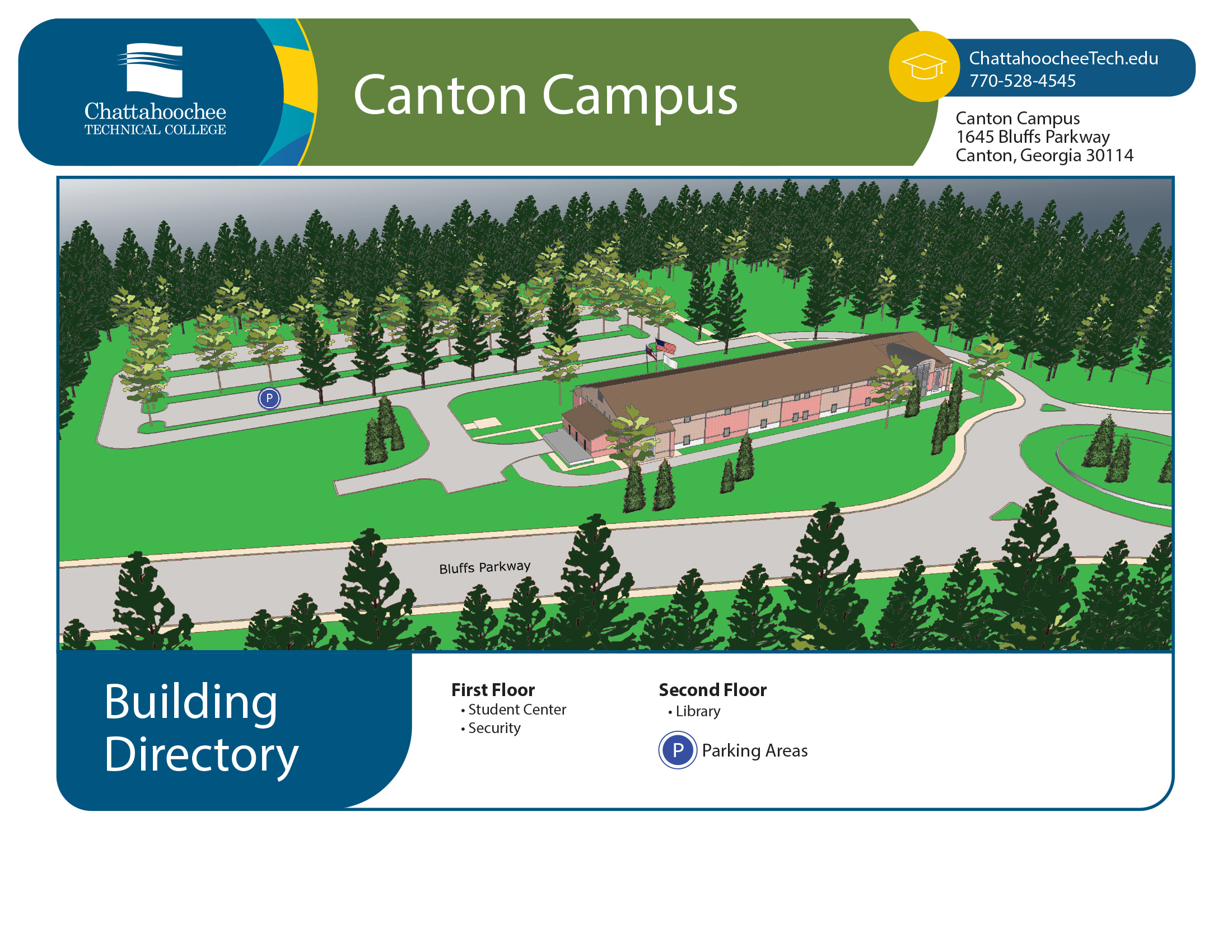 Chattahoochee Tech Marietta Campus Map
