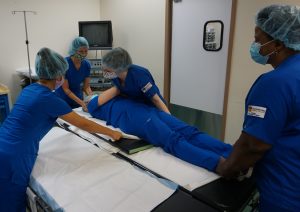 Chattahoochee Tech surgical technology students practice health care skills that will help prepare them to become part of the community's essential workforce.