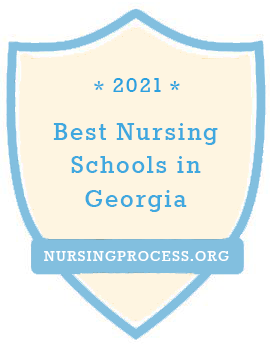 Best Nursing School in Georgia badge
