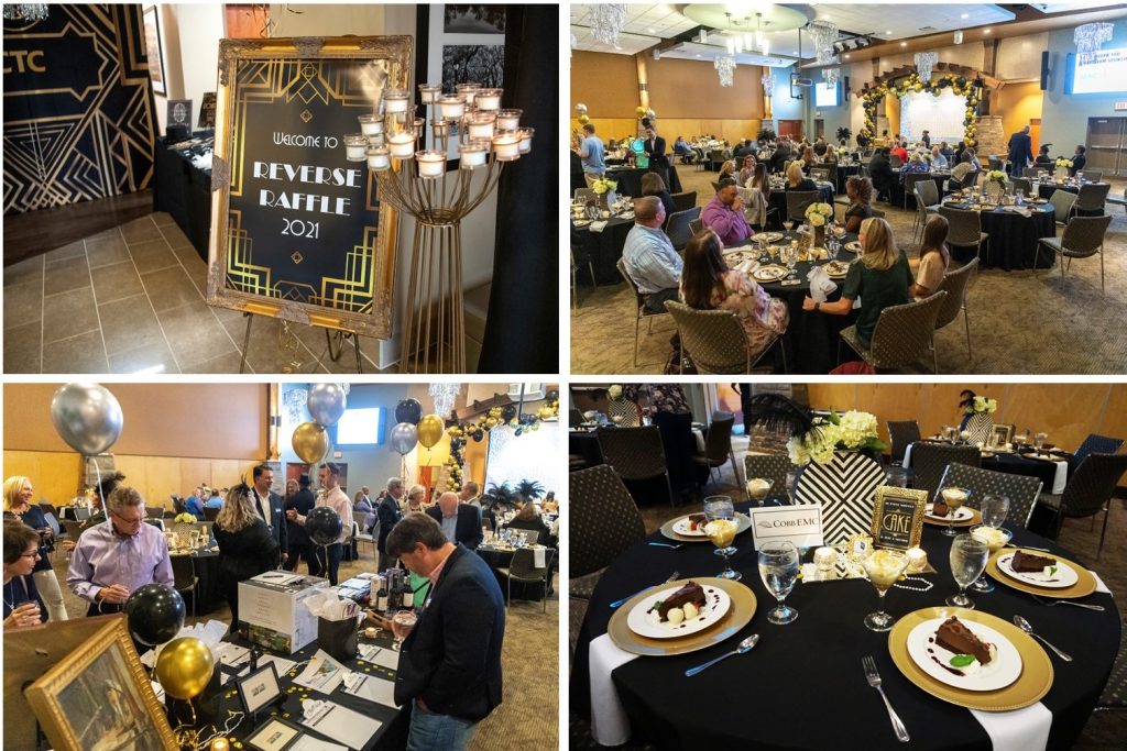 This event featured a silent auction and a Roaring '20s theme.