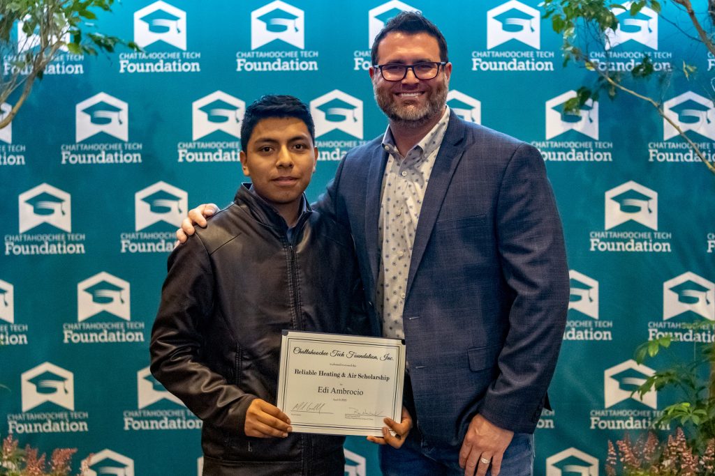 Reliable Heating & Air Scholarship Recipient Edi Ambrocio