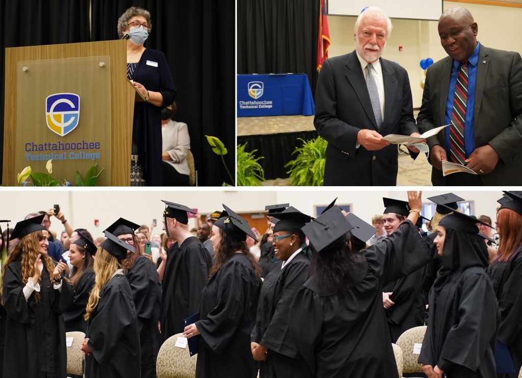Students, family and staff gathered at the Appalachian Campus for the Adult Education program ceremony for HSE and ESL students.