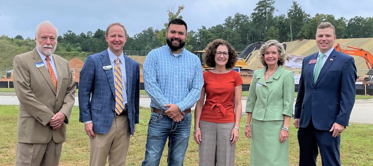 Chatt Tech Board Members with Dr. Newcomb and Rep. Gulllet