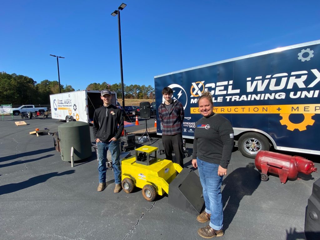 Chatt Tech Welding Students Jake Price, Cayden Holden, Levi Rathel, Hayden Whittemore and Josh Vaughn