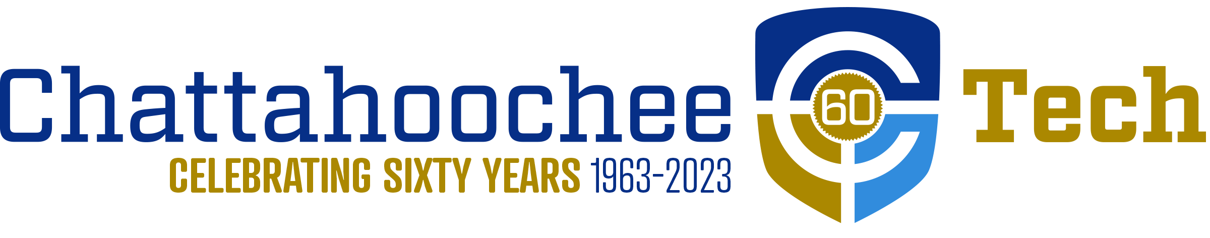 Chattahoochee Tech 60th Anniversary logo