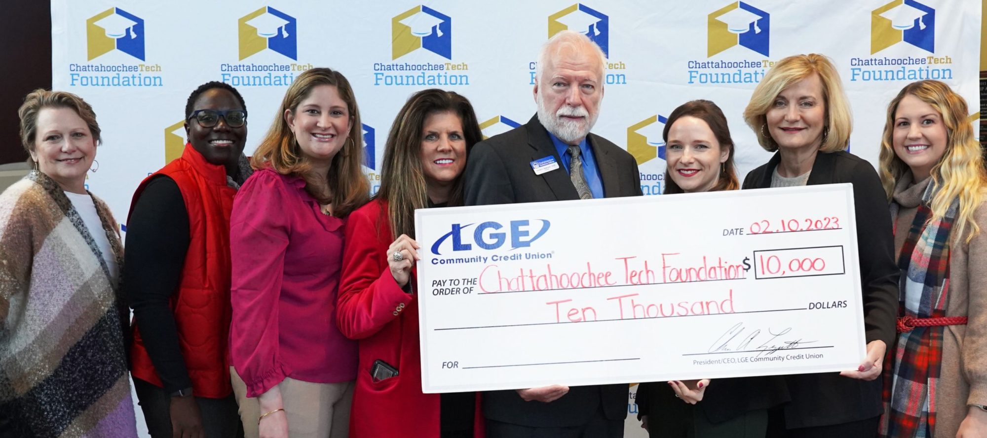 LGE Donation for Chatt Tech Foundation