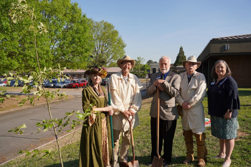 Liberty Tree Planting Ceremony at Chatt Tech featured SAR and DAR members