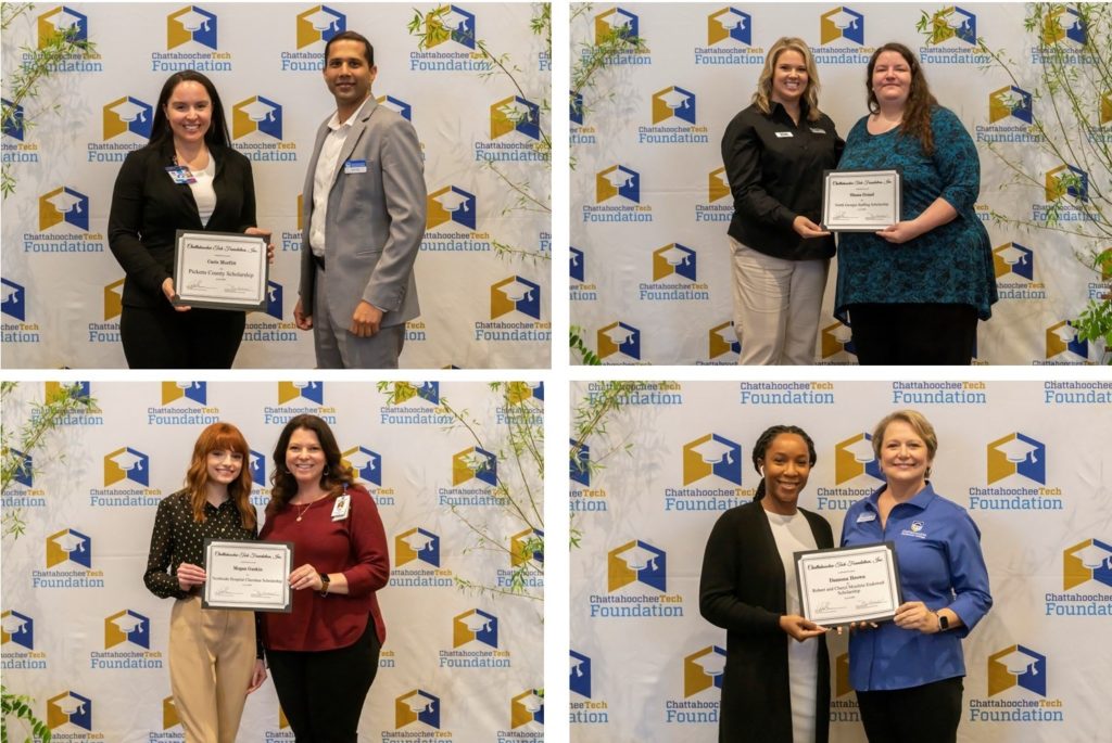 2022-2023 Scholarship Award Recipients at Chattahoochee Tech Foundation awards presentation event