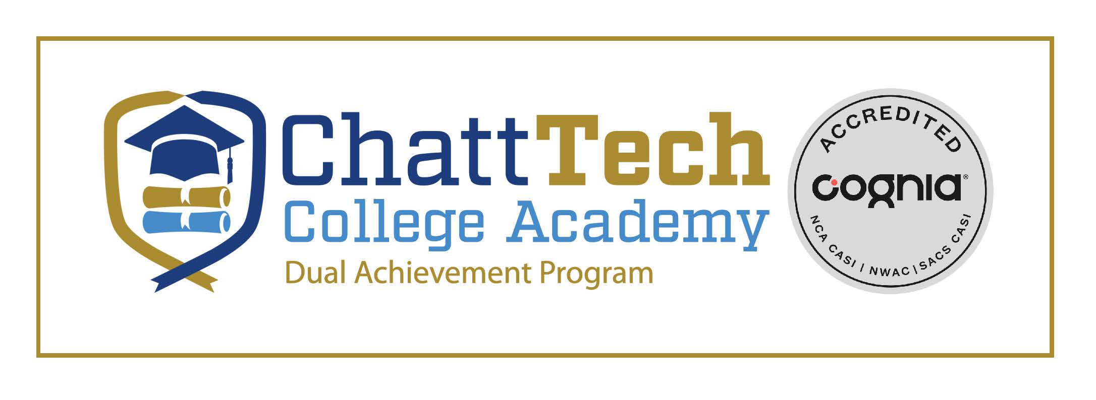 Chatt Tech College Academy Logo and Accreditation Logo