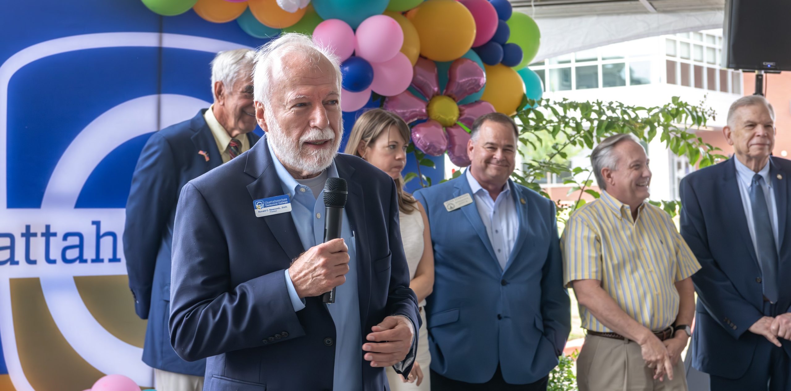 Chatt Tech President Dr. Ron Newcomb at 60th Anniversary Celebration