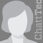 Silhouette of a generic female against a gray background with the Chatt Tech logo along the side