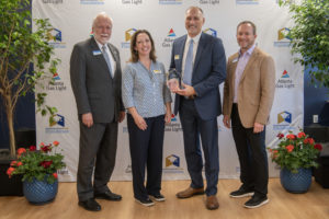 Yancey Brothers accepting SPARK award