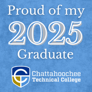 Chattahoochee Tech Graduation 2025 logo