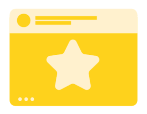 Star icon yellow