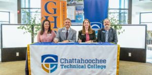 Chatt Tech and GHC leaders sign articulation agreement